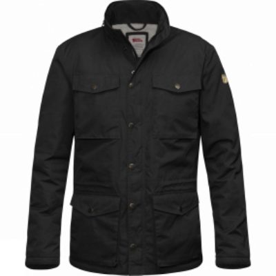 Fjallraven Mens Räven Winter Jacket Black Fjallraven Mens Räven Winter Jacket Black